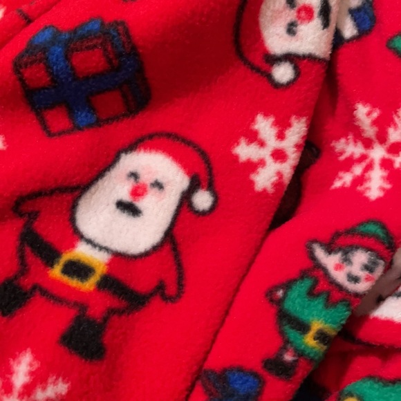 NWT Children’s Place XL14 Hoodie Zip Christmas 🎅🏻 Onesie - Picture 6 of 6